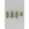 TOTO TBMV2 Four-Hole Roman Tub Filler Rough-In