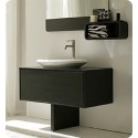 LaToscana R45L100U Ola Collection Grey Oak Modern Bathroom Vanity