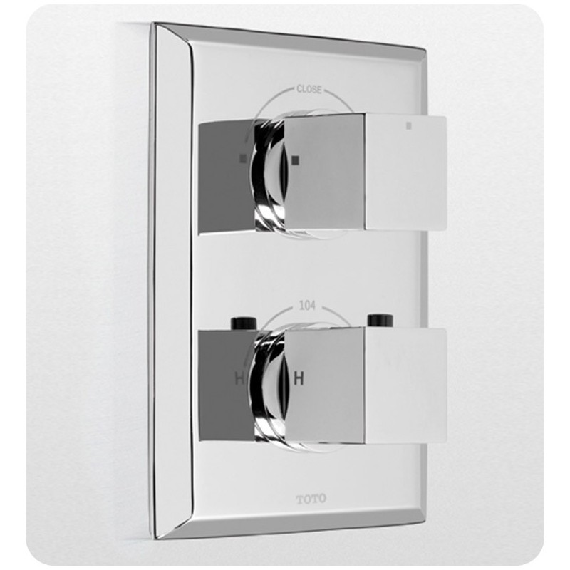 TOTO TS930D Lloyd® Thermostatic Mixing Valve Trim with Dual Volume Control