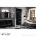 DreamLine Allure 39 to 40 in. Frameless Pivot Shower Door, Clear Glass Door in Chrome Finish