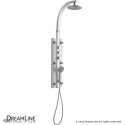 DreamLine SHCM-25780 Rainfall Hydrotherapy Shower Panel