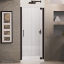 DreamLine Elegance 30-1/2 to 32-1/2 in. W x 72 in. H Pivot Shower Door, Oil Rubbed Bronze Finish Hardware