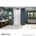 DreamLine Elegance 39 to 41 in. W x 72 in. H Pivot Shower Door, Oil Rubbed Bronze Finish Hardware