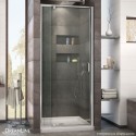 DreamLine Flex 32 to 36 in. W x 72 in. H Pivot Shower Door, Chrome Finish Hardware