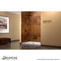 DreamLine UnidoorLux 52 in. W x 72 in. H Hinged Shower Door, Oil Rubbed Bronze Finish Hardware