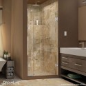 DreamLine Unidoor Plus Min 30" to Max 30-1/2" W x 72 in. H Hinged Shower Door, Chrome Finish Hardware
