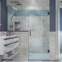 DreamLine Unidoor Plus 57 - 57 1/2 in. W x 72 in. H Hinged Shower Door in Oil Rubbed Bronze Finish