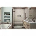 DreamLine Unidoor-X 38 - 38 1/2 in. W x 72 in. H Hinged Shower Door in Oil Rubbed Bronze Finish