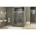 DreamLine Flex 44 - 48 in. W x 72 in. H Pivot Shower Door in Chrome Finish