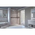 DreamLine Encore 44 - 48 in. W x 76 in. H Bypass Sliding Shower Door in Brushed Nickel Finish