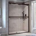 DreamLine Encore 56 - 60 in. W x 76 in. H Bypass Sliding Shower Door in Oil Rubbed Bronze Finish