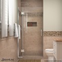 DreamLine Unidoor-X 32 in. W x 72 in. H Hinged Shower Door in Chrome Finish