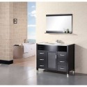 Waterfall 48" Single Sink Vanity Set w/ White Top