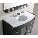 Waterfall 48" Single Sink Vanity Set w/ White Top