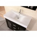 Milan 36" Single Sink Vanity Set in Espresso