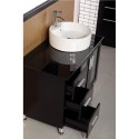 Malibu 39" Single Sink Vanity Set in Espresso