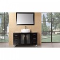 Malibu 48" Single Sink Vanity Set in Espresso