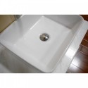 Portland 30" Single Sink - Wall Mount Vanity Set in White