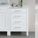 London 20" Cabinet in White