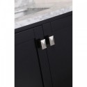 London 72" Double Sink Vanity Set in Espresso Finish