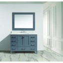 London 48" Single Sink Vanity Set in Gray Finish
