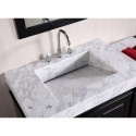 Odyssey 88" Double Sink Vanity Set with Trough Style Sinks