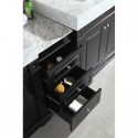 Odyssey 88" Double Sink Vanity Set with Trough Style Sinks