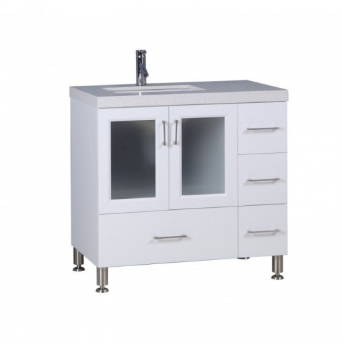 Westfield 36" Single Sink Vanity in White