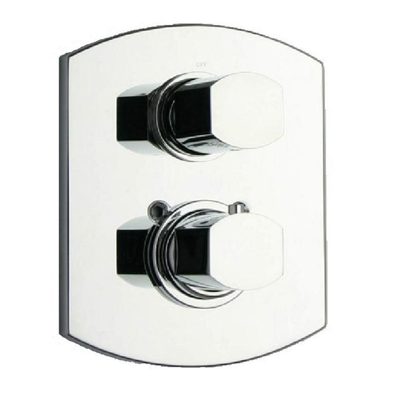 LaToscana 86CR690 Novello Thermostatic Shower Valve with Volume Control in Chrome