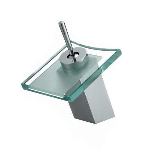 Merlion 83H12-BN-AS Widespread Bathroom Faucet in Brushed Nickel by Alya Bath