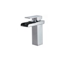 Merlion 81H39-CHR Single Hole Mount Bathroom Faucet in Chrome by Alya Bath